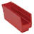 Economy Shelf Bin, nesting, (7) divider slots, rear hanglock, molded-in label holder, polypropylene, case of 36-897495058-897495057