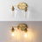 Dejon Iron/Seeded Glass Cottage Rustic LED Vanity Light-1821739452-1835372182