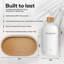 Ensemble de distributeur de shampooing et revitalisant White