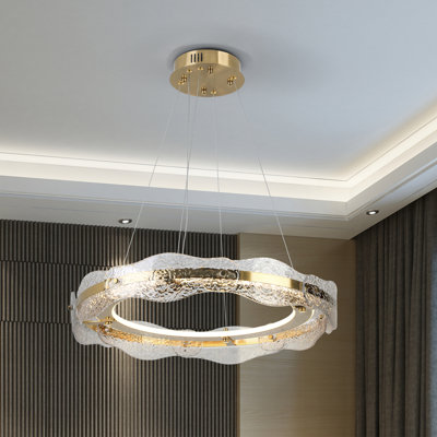 1 - Light LED Chandelier