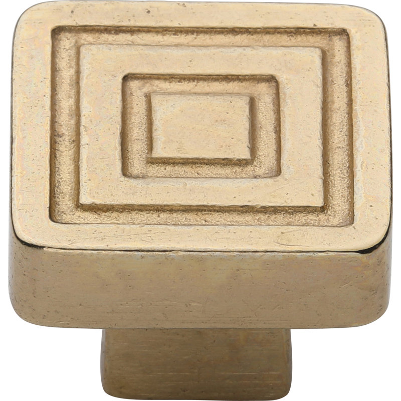 Poignée d'armoire rustique, 1.25, Bronze naturel