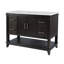Reece 48 in. W Quartz Top Single Sink Bathroom Vanity