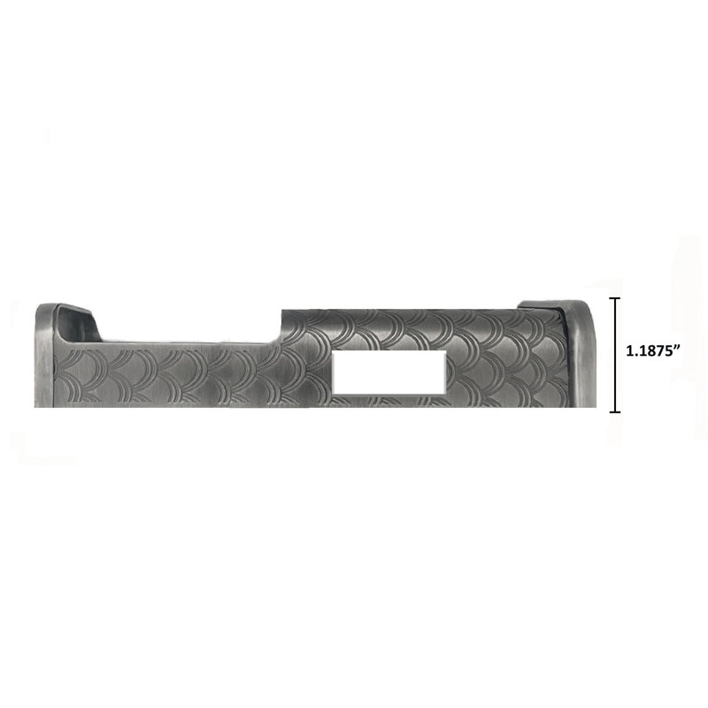 Housse pour sonnette vidéo Scales (Ring 3, 3 Plus, 4, Batterie Plus, compatible Batterie Pro), Étain antique
