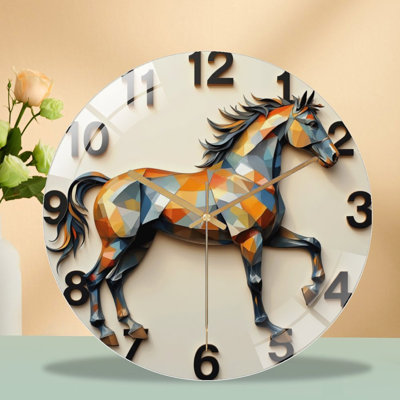 Horloge murale 12 po
