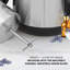 Combiné robot de cuisine Ivation