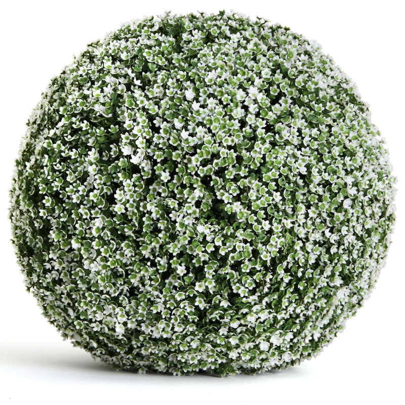 Topiaire à floraison artificielle, Paquet de 2, H 21 po x l 21 po