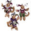 Spring 3 - Piece Mardi Gras Monkey Figurines & Collectibles Set