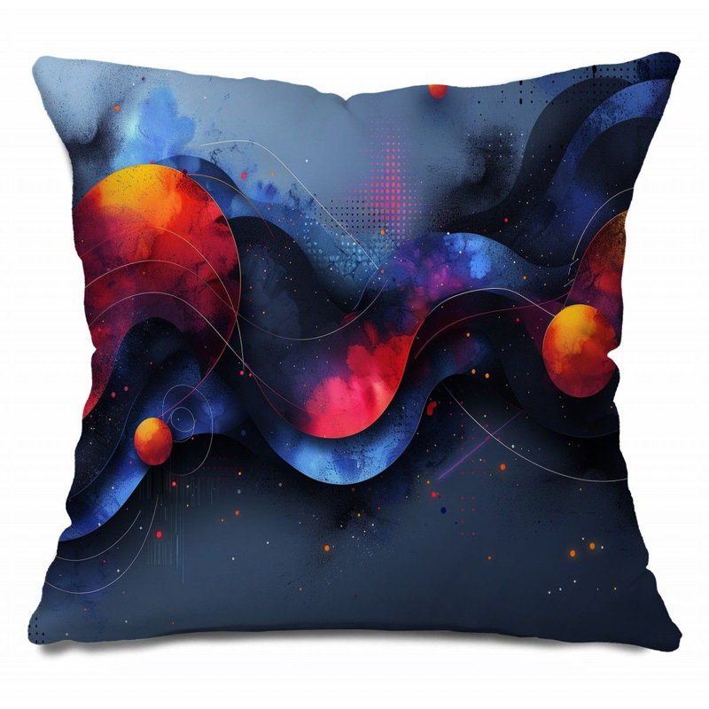 Coussin Cosmic Flow, H 20 po x l 20 po