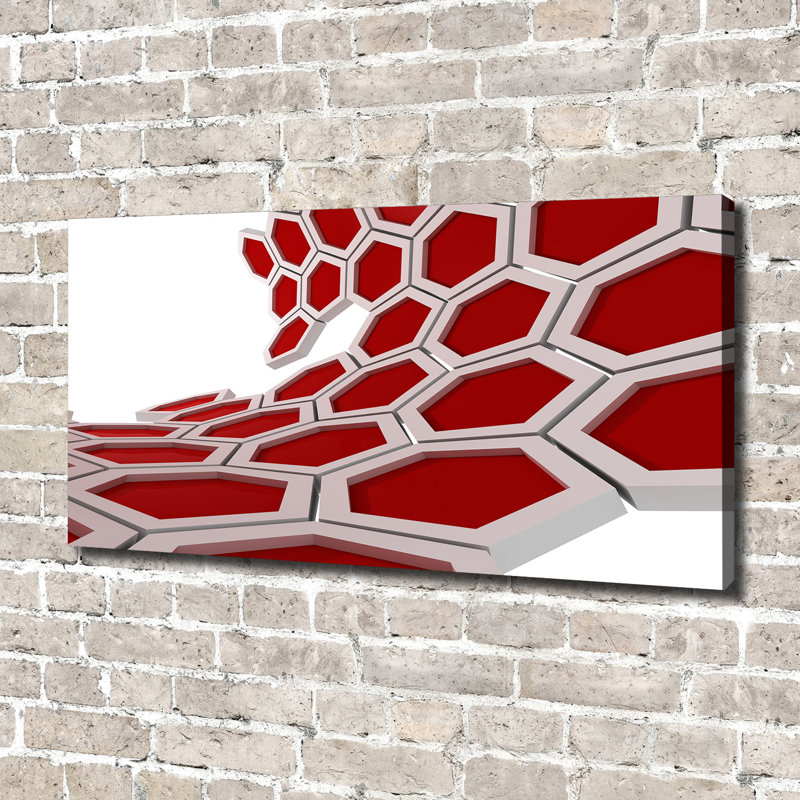 3D Abstraction - Wrapped Canvas Print