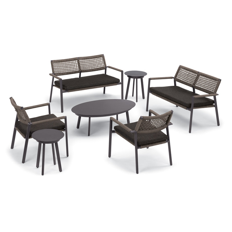 Eiland Outdoor Oval Coffee Table