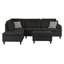 Canapé modulaire en tissu Living-495022809