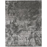 Area Rug in Gray/Light Gray