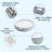 Hubhalsun Large Size Floating Tray, Round Serving Tray for Swimming Pool Floats, for Sandbars, Spas, and Parties, Pool Serving Drinks, Brunch-110809331-94127679
