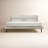Fluff Fully Upholstered Platform Bed-93137841