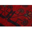Tapis de zone en laine rouge 3 pi 2 po x 4 pi 10 po à main one-of-kind-noué la 2010 esari turque Allaina