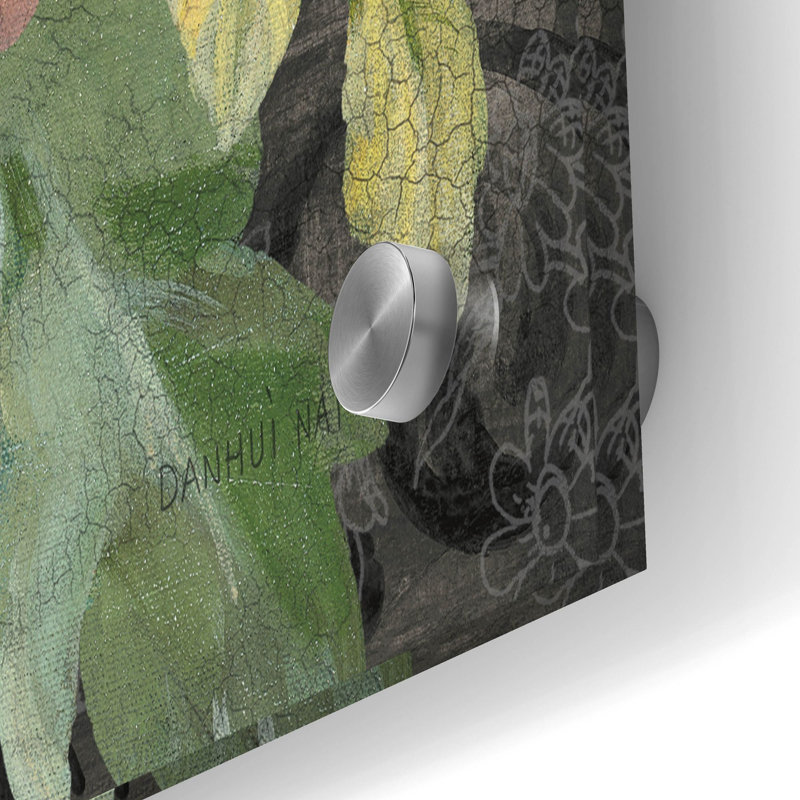  «Seaside Garden 3 Black» par Danhui Nai, art mural en verre acrylique, 36 po x 24 po, H 24 po x l 36 po
