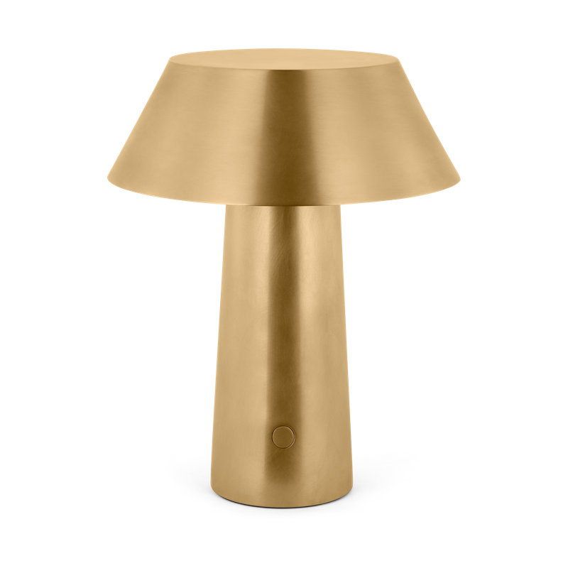 Sesa Short Accent Rechargeable Table Lamp, Gold