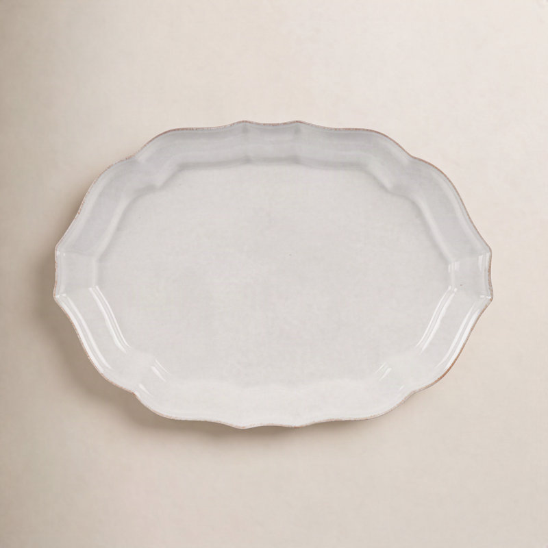 Costa Nova Impressions Platter, 1.5" H x 12.5" W x 17.5" L