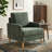 Accent Chair With Solid Wood Legs-111700366