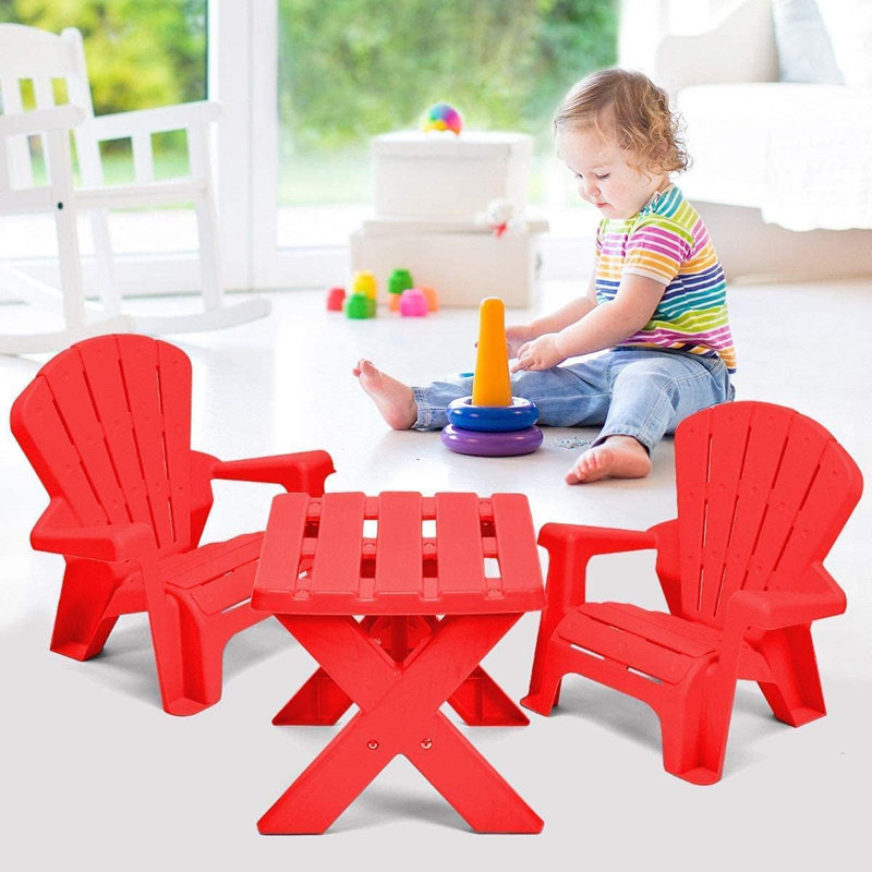 Ensemble de table de pique-nique 3 pièces pour enfants