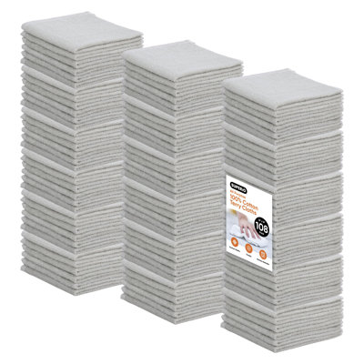 Lingettes nettoyantes 100% coton Superio