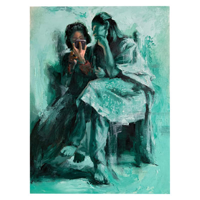 Communication | Oil On Linen | By Abhijeet Patole