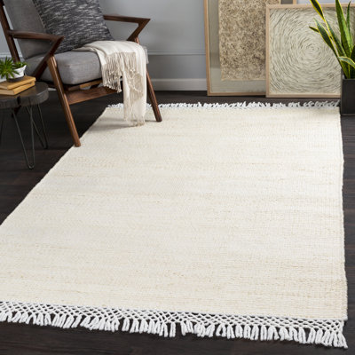 Blume Handmade Cream Rug & Reviews | Joss & Main