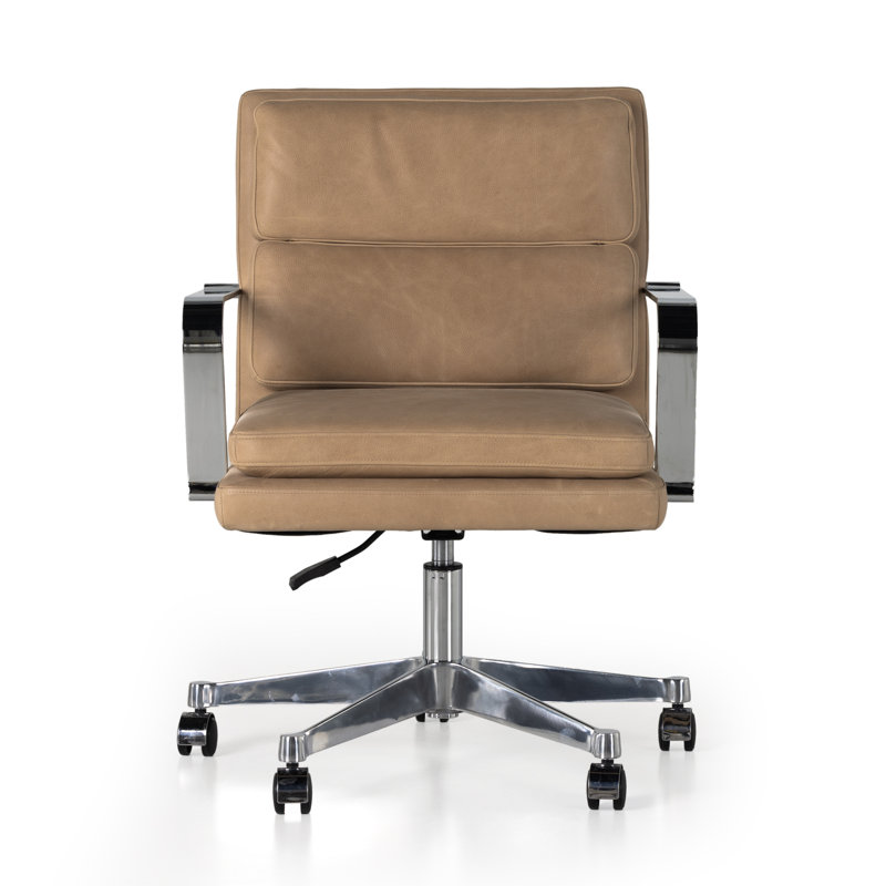 Jude Task Chair, Palermo Nude Genuine Leather