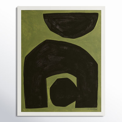 Lyndsey "Module on Green 2" Painting