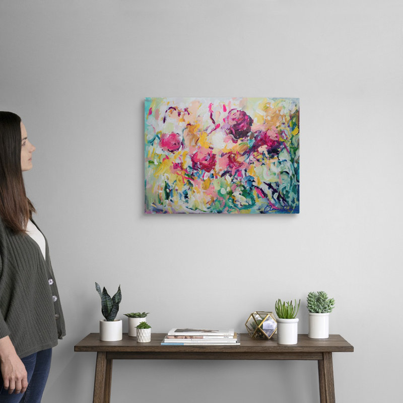 Maire de Blisstown par Amira Rahim - reproduction d'art, H 18 po x l 24 po x P 1,25 po, Toile tendue