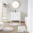 Medallion Cotton Tufted Bath Rug-504354829