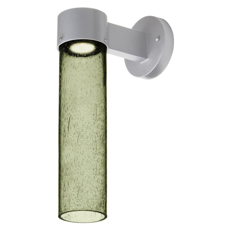 Cattalina Wall Light, Silver, 17.5" H x 5" W x 8.5" D, Moss
