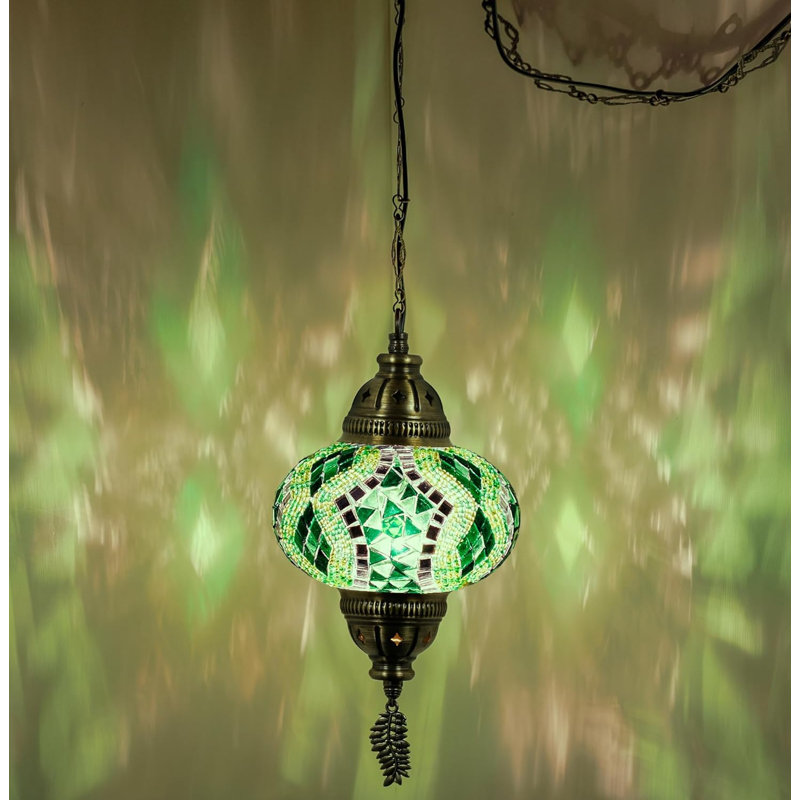 Lights 1 - Light LED Pendant, Green