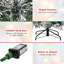 Arbre de Noël illuminé pin artificiel-1652793426