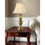 Lampe de table en laiton antique satiné 30 po Balustrade-271088290