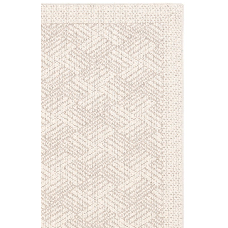 Karlia Beach Wool & Sisal Geometric Rug, Rectangle 8' x 10'