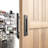 84"H Solid Pine Wood Unfinished Barn Door with Sliding Hardware Kit-95310314