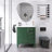 30" Modern Traditional Freestanding Bathroom Vanity Cabinet With Ceramic Basin-552283575