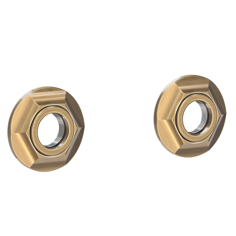 Metropole Grab Bar, 19" W, Antique Brass