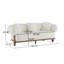 Canapé à accoudoirs arrondis - beige-684700743