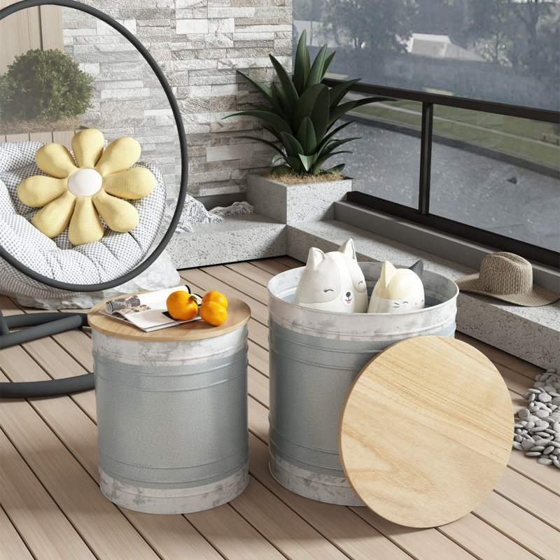 Ensemble de 2 tables gigognes Laronna