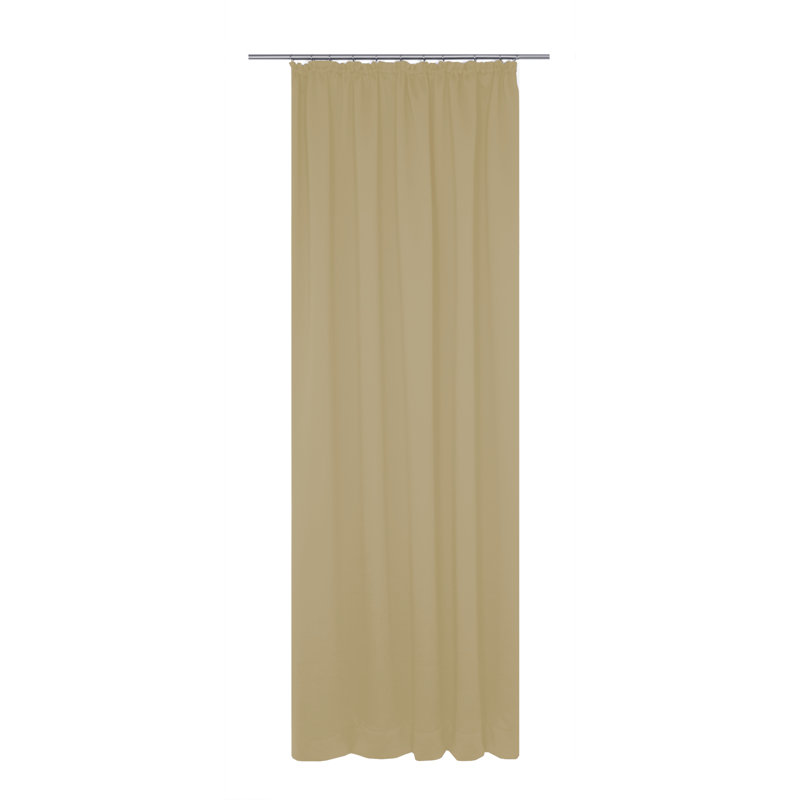 Torquay Blackout Curtain Pair, Lime, 145cm Width x 180cm Drop