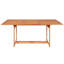 Florenza 6 - Person Teak Wood Patio Dining Set with Rectangular Table