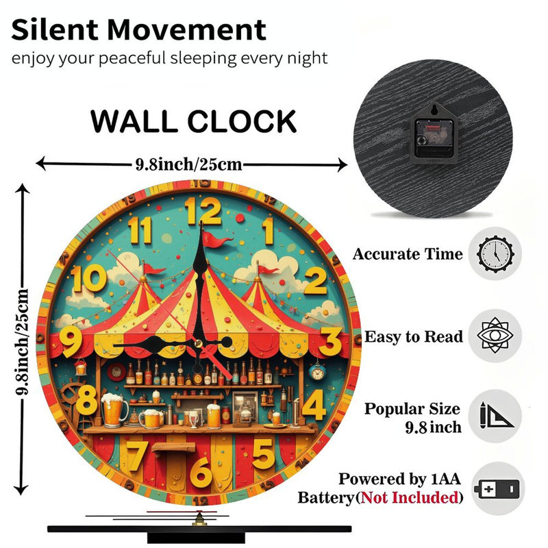 Horloge Carnival