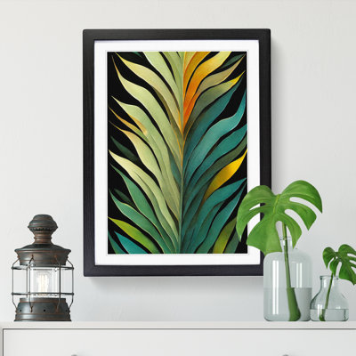 Abrom Fern Leaf Classic Art Vol.4 - Picture Frame Print