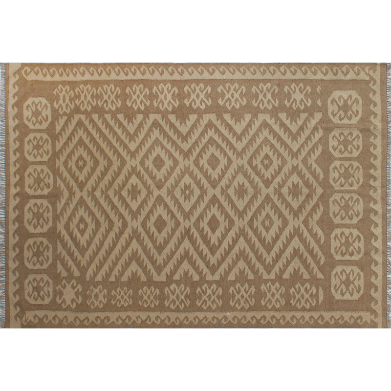 Benge Wool Geometric Indoor Rug