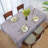 Aircowrie Rectangular No Pattern And Not Solid Colour Plastic / Vinyl Tablecloth-458435057