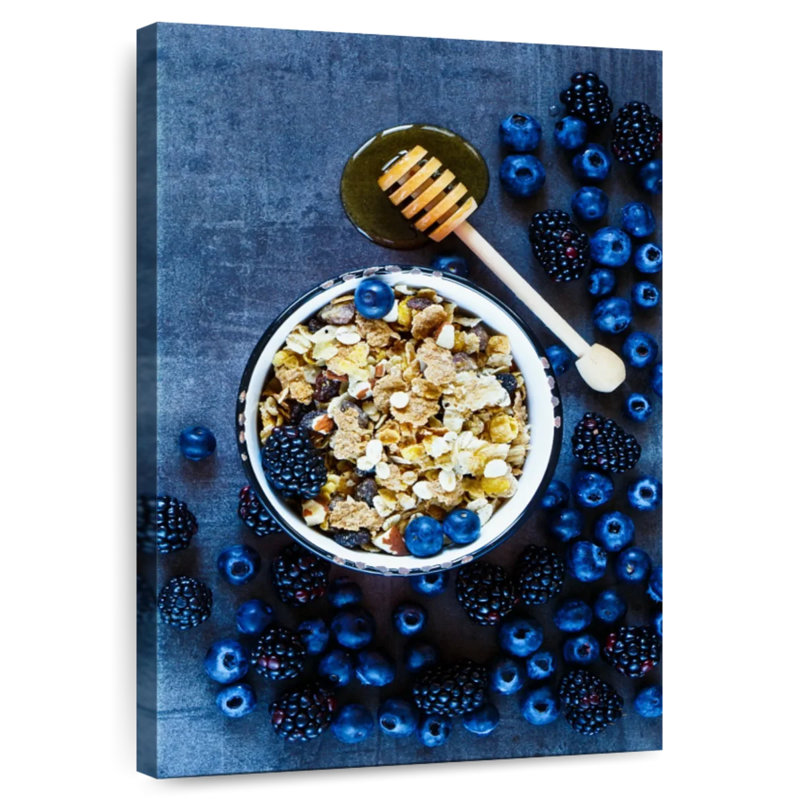 Yarlin Nutritious Dark Berries, 36" H x 24" W