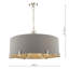 Nicolos 6 - Light Polished Nickel Pendant