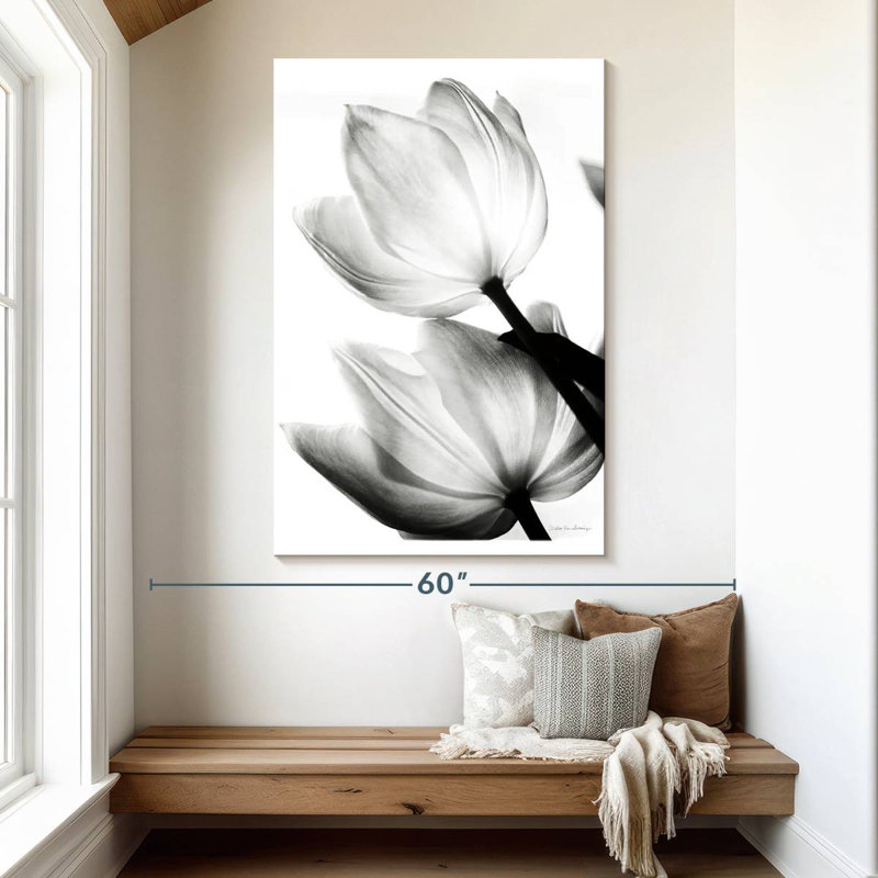 Harnek Translucent Tulips III, 51" H x 34" W